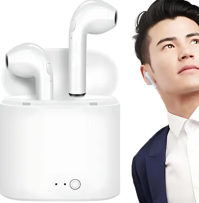 Produktbild von Kopfhörer Bluetooth 5.0 TWS Wireless Kabellos In-Ear True Wireless Earbuds Tragbare Ladehülle Stereo Headset mit Mikrofon für Android iPhone Samsung Retoo