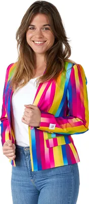 Produktbild von Regenbogen Blazer für Damen Suitmeister Jacke - L (44)