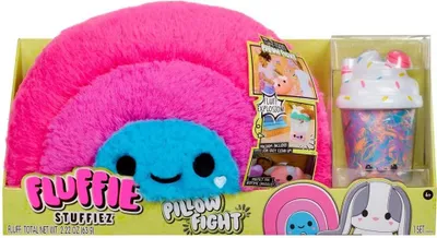 Obrázok produktu pre MGA Entertainment Fluffie Stuffiez Pillow Fight- Rainbow, Detská dúha, 4 rok / roky