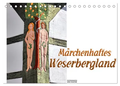 Produktbild von Märchenhaftes Weserbergland (Tischkalender 2027 DIN A5 quer), CALVENDO Monatskalender