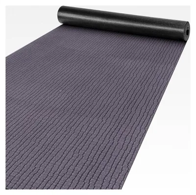 Produktbild von Teppichläufer Flur Küchenteppich Schmutzfangmatte rutschfest Velours Anthrazit 65x180cm