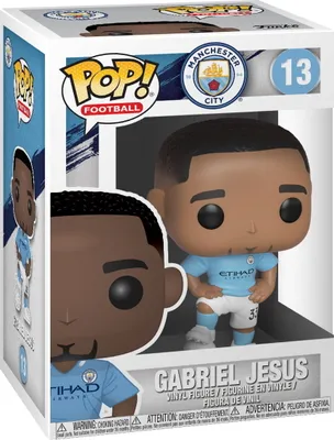Produktbild von FUNKO POP! - Sports - Fußball Manchester City Gabriel Jesus #13