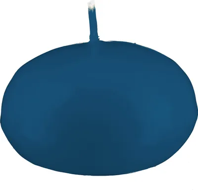 Produktbild von Kerzen, XXL Schwimmkerzen Blau Petrol 4 x 8 cm, 8 Stück