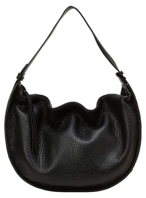 Produktbild von Marc O'Polo Leder Schultertasche Umhängetasche Aamu Hobo Bag Black schwarz