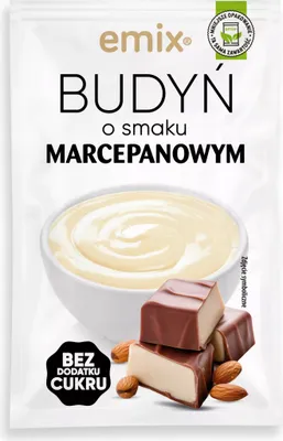 Obrázok produktu pre Emix puding s príchuťou marcipánu 40 g