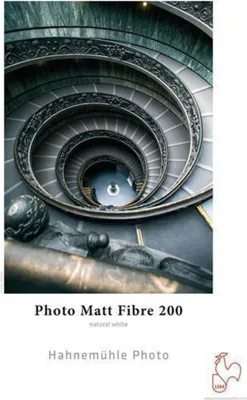 Produktbild von Hahnemühle Photo Matt Fibre Inkjet-Papier - 200 g/m² - 24" x 30 m - 1 Rolle