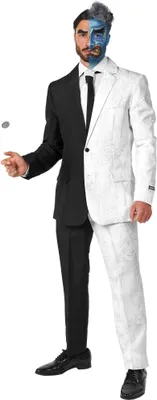 Produktbild von Two-Face Kostüm Anzug - für Karneval Halloween Größe: XXL