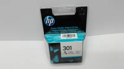 Produktbild von HP 301 Cyan/Magenta/Gelb Original Druckerpatrone, Standardertrag, Cyan, Magenta, Gelb, Tinte auf Farbstoffbasis, 3 ml, 1 Stück(e), Kombi-Packung