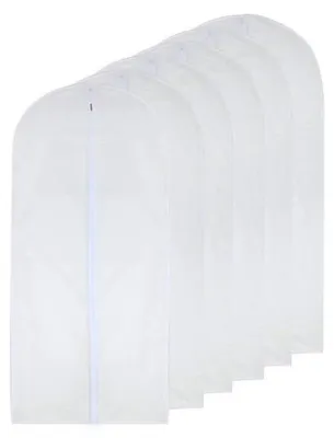 Obrázok produktu pre Priehľadná látková taška 60 cm x 120 cm – dlhá látková taška s celoplošným zipsom na bielizeň