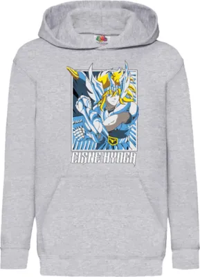 Produktbild von Kinder Kapuzenpullover Japan Anime Manga Saint Anime Seiya Dragon Shiryu Dragon Shiryu, 7-8 Jahr - 128 / Schwarz