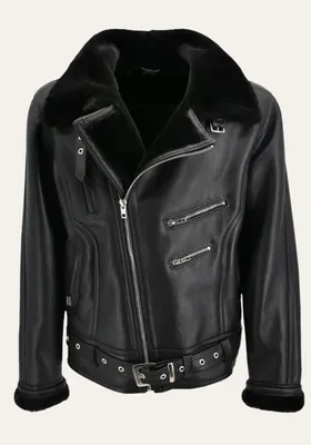 Produktbild von Lammfelljacke - VANDAMM - Größe: XL | Farbe: Schwarz
