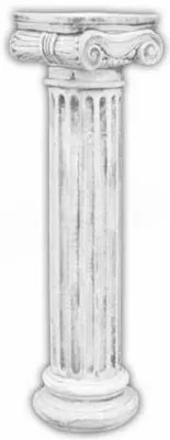 Zdjęcie produktu dla Kolumny Kolumny w stylu antycznym Kolumny ogrodowe rzymskie dekoracja deco 91cm biały 192