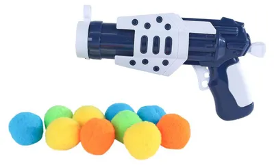 Obrázek produktu pro Pistole s 11 měkkými kuličkami 17,5 cm