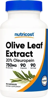 Image de Nutricost | Extrait de feuilles d'olivier 750 mg