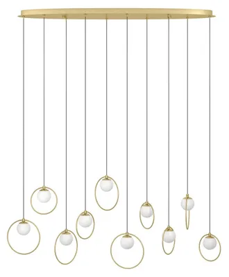 Zdjęcie produktu dla Owalna lampa wisząca Portocolom, 116 cm