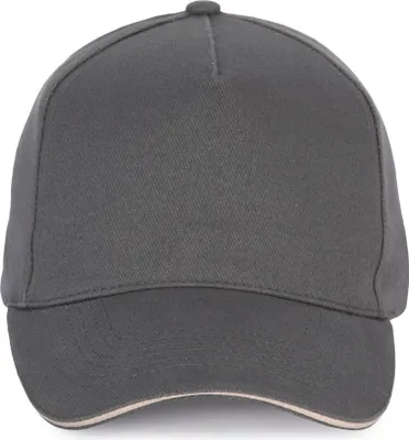 Produktbild von Kappe 5-Panels mit verstellbarem Metallschnallenverschluss und automatischer Blockierung