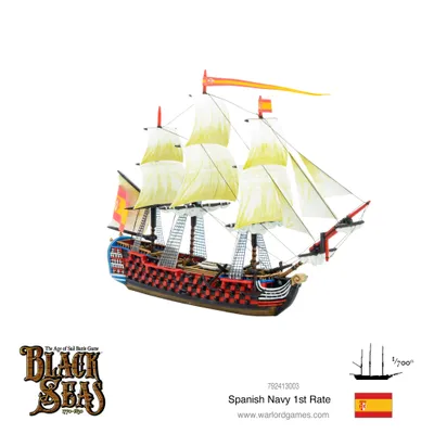 Produktbild von Schwarze Meere - Spanische Marine 1. Klasse - DE
