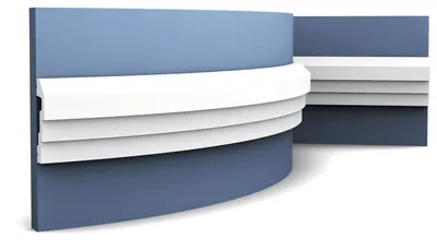 Immagine prodotto di Orac Decor P7070F Luxxus Modanatura flessibile per pareti Profilo per pareti Profilo per stucchi Modanatura per fregi Modanatura per cornici Antiurto | 2 metri