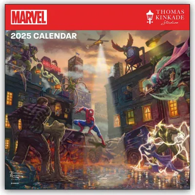 Produktbild von Marvel by Thomas Kinkade Studios 2025 Wandkalender