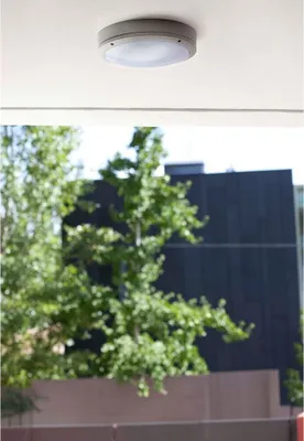Produktbild von Faro 70690, Wandbeleuchtung für den Außenbereich, Grau, Aluminium, IP54, I, E27