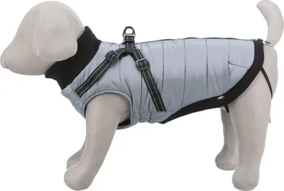 Produktbild von TRIXIE Geschirr-Mantel Pontis, grau, 30 cm