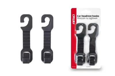 Immagine prodotto di Gancio Appendiabiti Auto Organizzatore Shopping Poggiatesta Forte!