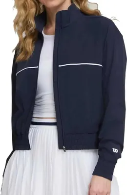Produktbild von Wilson Team Warm-up Jacke Blau L Frau Blau L