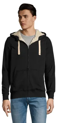 Produktbild von SOLS - Jacke Mit Reißverschluss für Herren/Damen Uni LT1870 (L) (Schwarz)