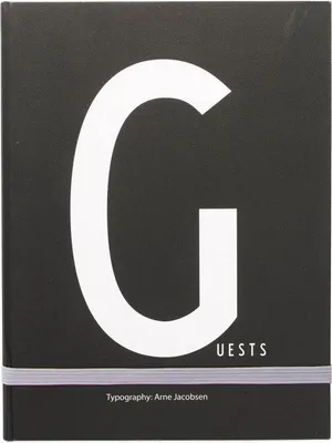 Produktbild von Design Letters Notizbuch Organizer 24,5x18 Schwarz Blau Liniert 70201001-G