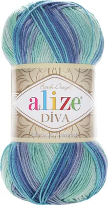 Produktbild von Alize Diva Batik 1767 Strickgarn