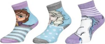 Immagine prodotto di Calzini Disney Frozen confezione da 3 - Calzini e calze invernali per bambini 23/26 colore 2