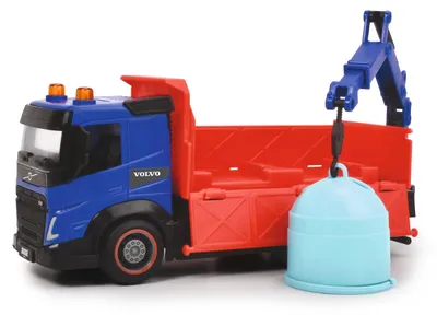Produktbild von Müllwagen Spielzeug Stadtfahrzeug - 23 cm - Reibungsantrieb - Ab 3 Jahren