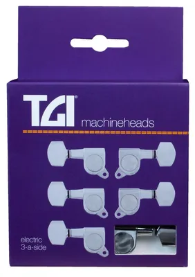 Produktbild von TGI TG415C Stimmmechaniken für E-Gitarre, verchromt