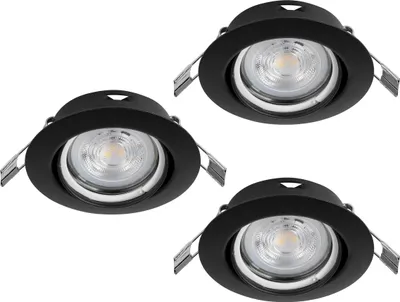 Obrázek produktu pro EGLO FAVAZZINA, GU10, LED, 1200 lm, 220-240 V, Černá