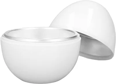 Immagine prodotto di Cottura delle uova - Cottura delle uova a microonde - Preparazione della colazione - Design compatto - Per 4 uova - Bianco