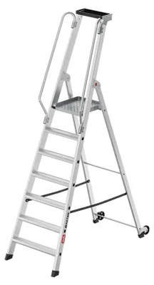 Produktbild von Hailo Aluminium-Plattformleiter Master P80 7 Stufen