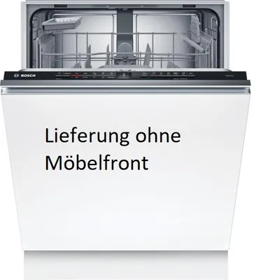 Bosch Serie 2 SMV2HTX06E, Vollintegrierter Geschirrspüler, 60 cm breit, Frontansicht
