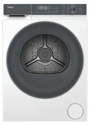 Produktbild von Haier HD80-C33637 Wärmepumpentrockner 8 kg Weiß Knitterschutz I-refresh