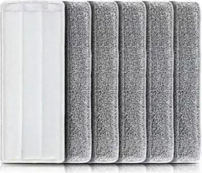 Produktbild von GV-Wischmopp-Ersatzpads, Mikrofaser-Ersatzpads, waschbare Haushalts-Wischmopppads, wiederverwendbare Reinigungspads, Swiffer-Wischmopppads, Wischmopp-Ersatzpads, GV-Wischmopppads, Trocken-Wischmopppads