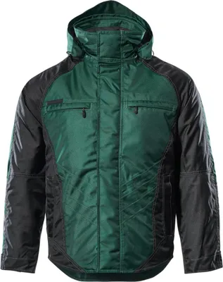 Produktbild von Mascot UNIQUE Winterjacke Frankfurt zweifarbig Gr. S grün/schwarz