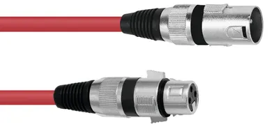Produktbild von OMNITRONIC XLR Kabel 3pol 3m rt