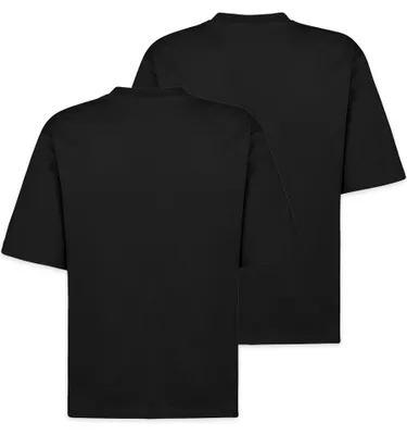 Produktbild von Sublevel Kurzarm T-Shirt Rundhalsausschnitt 2er-Set Unifarben  Größe: S