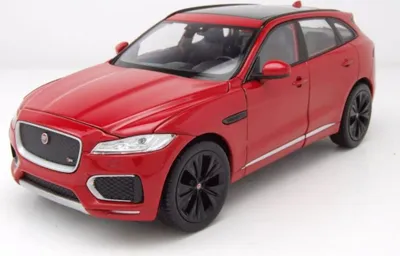 Produktbild von Welly 24070R Jaguar F-Pace 2016 rot 1:24
