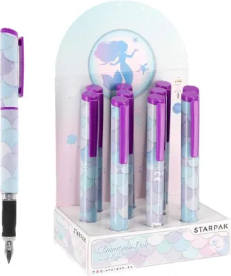 Produktbild von Mermaid-Füllfederhalter (10 Stück) – STARPAK