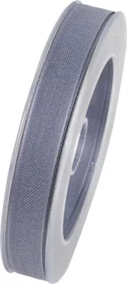 Produktbild von Webband, Schleifenband 15mm grau 20m Rolle (1m=0,35EUR) Goldina