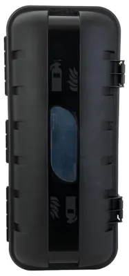 Produktbild von DAKEN STRIKE Feuerlöscherbox 9-12kg Schutzkasten 707x322x239mm für LKW Anhänger Bus Nutzfahrzeuge Schwarz