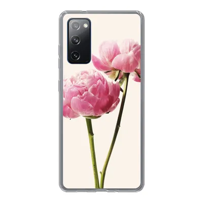Produktbild von MuchoWow® Handyhülle Schutzhülle Hülle für Samsung Galaxy S20 FE Blumen - Blüte - Rosa Silikon Softcase Handy Hülle - Abdeckung