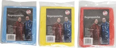 Produktbild von Regenponcho aus Vinyl verschiedene Farben