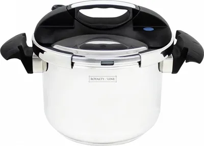 Produktbild von Royalty Line RL-PS4L: 4-Liter-Edelstahl-Schnellkochtopf