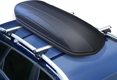 Produktbild von Dachbox VDP-MAA320 schwarz matt Dachkoffer Autokoffer abschließbar 320 Liter
